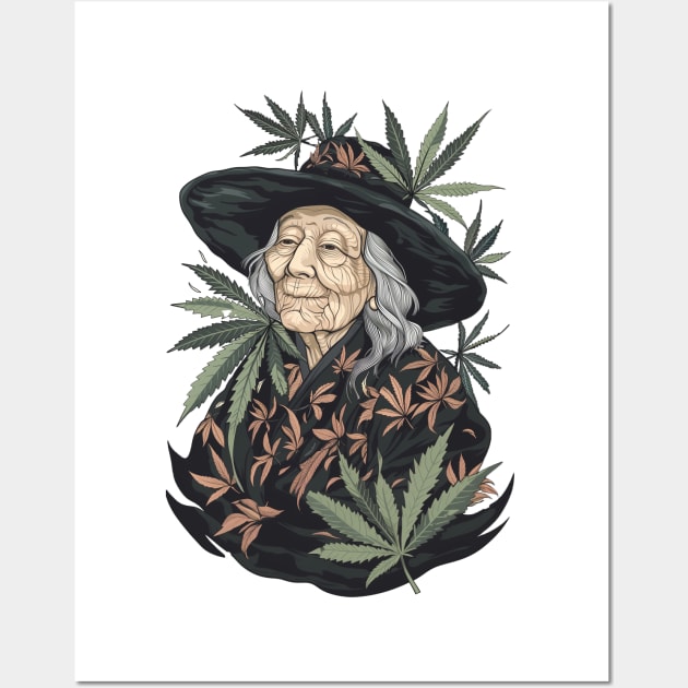 Weedy Grandma Wall Art by loskotno